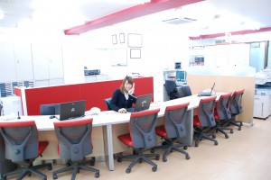 お客様カウンターも新調いたしました。