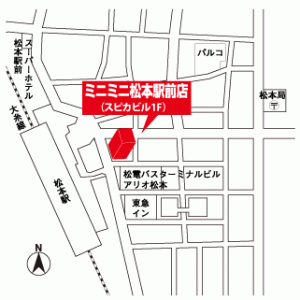 松本駅前店　マップ
