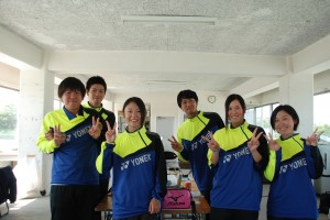 関東学生ソフトテニス連盟の皆さん