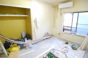 和室から洋室へ