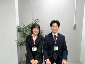 期待の2人♪ 集合写真